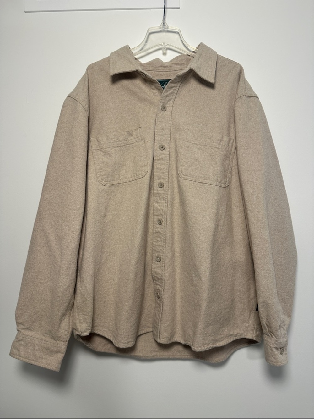 Woolrich Shirt Jacket Cotton Shacket Chore Coat Utility Layer